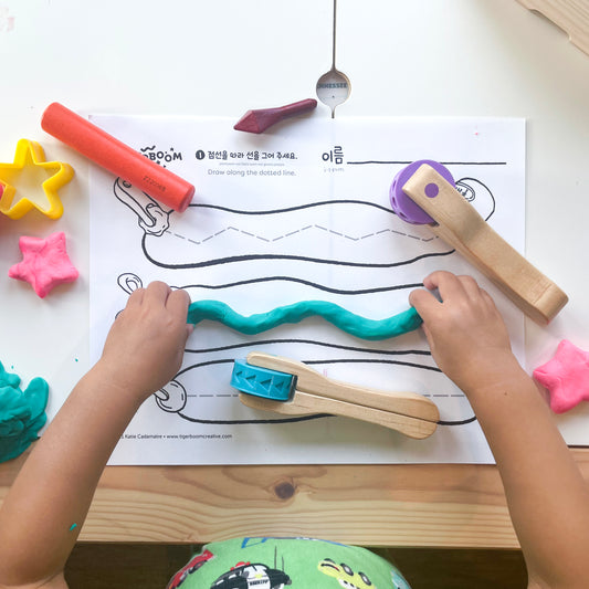 Playdough Activity Pages