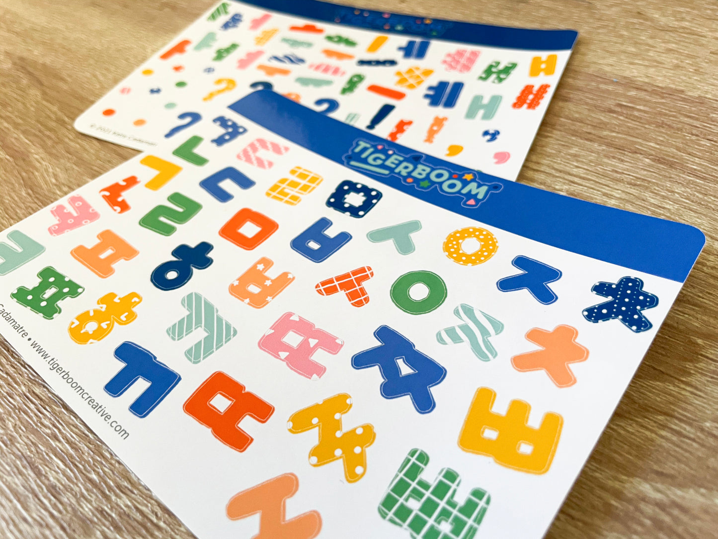 Deluxe Medium Deco Hangul Sticker Set