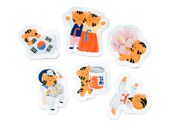 Korean Culture Cuties Deco Stickers